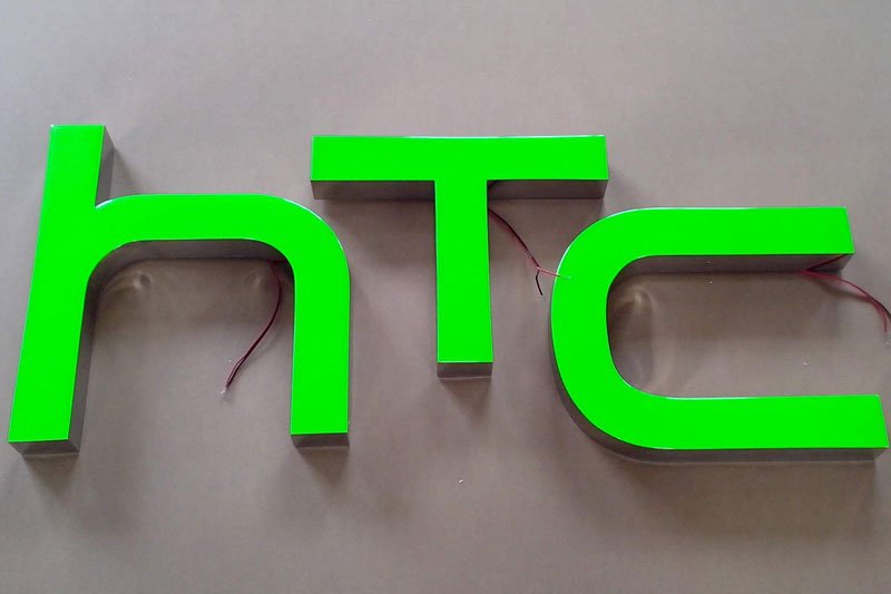 LED resin letters